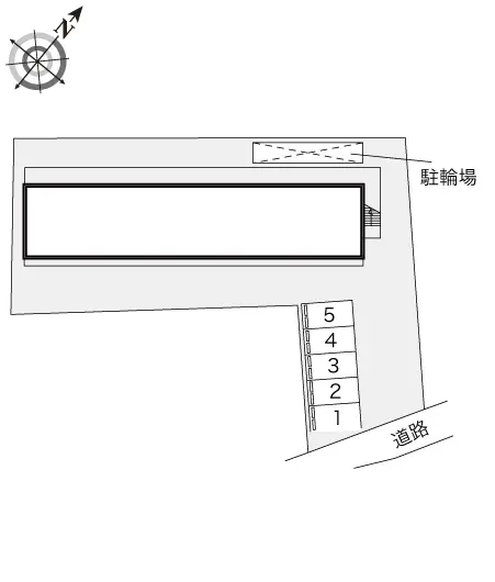 ★手数料０円★大阪市西淀川区佃　月極駐車場（LP）